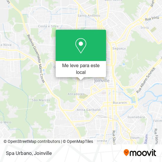 Spa Urbano mapa