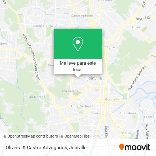 Oliveira & Castro Advogados mapa