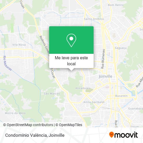 Condomínio Valência mapa