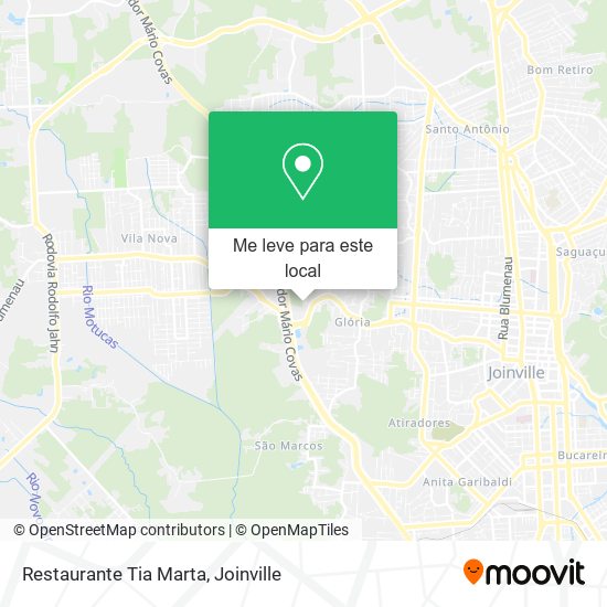 Restaurante Tia Marta mapa