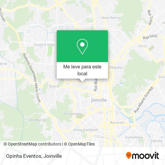 Opinha Eventos mapa