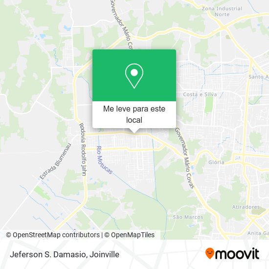 Jeferson S. Damasio mapa