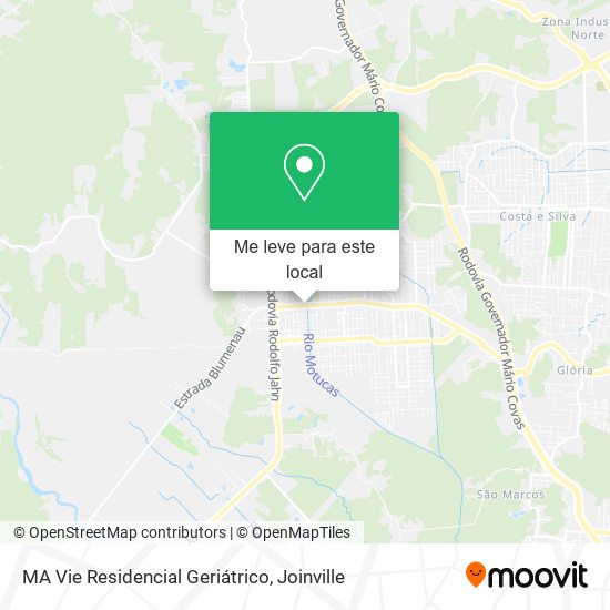 MA Vie Residencial Geriátrico mapa