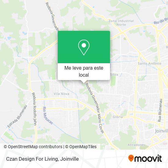 Czan Design For Living mapa