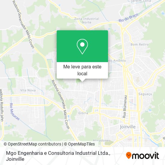 Mgo Engenharia e Consultoria Industrial Ltda. mapa