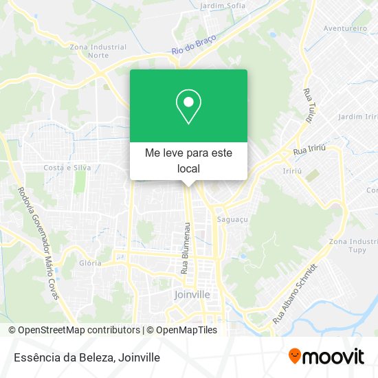 Essência da Beleza mapa