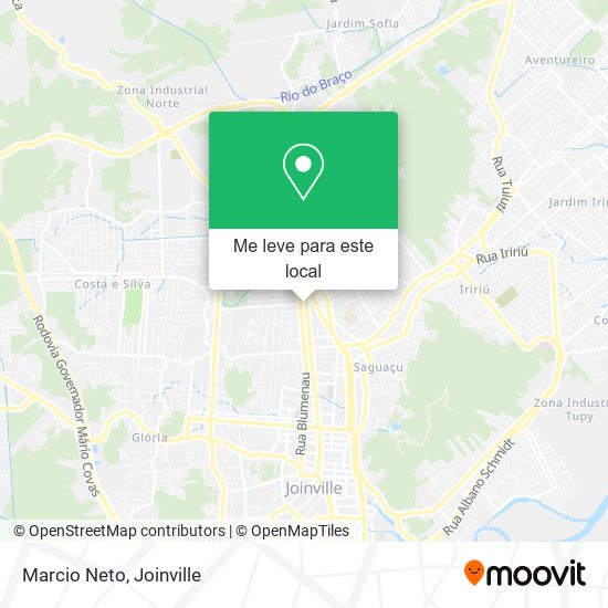Marcio Neto mapa