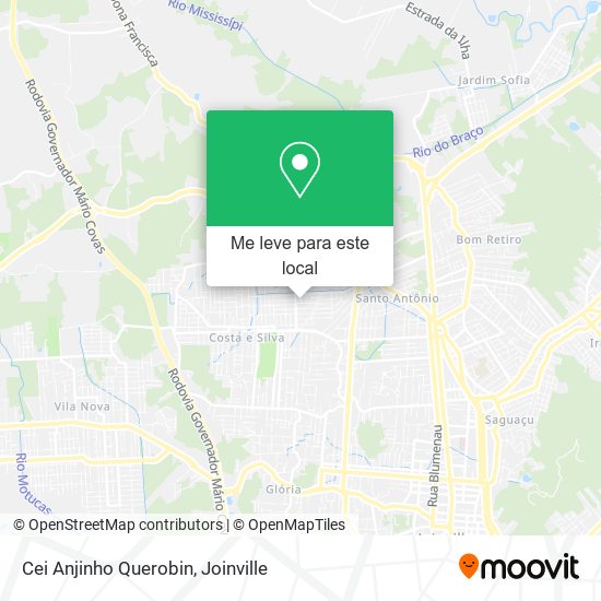 Cei Anjinho Querobin mapa
