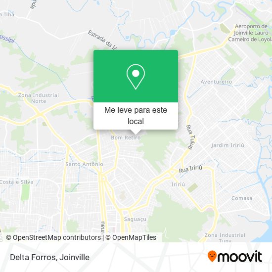 Delta Forros mapa