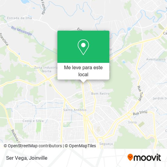 Ser Vega mapa