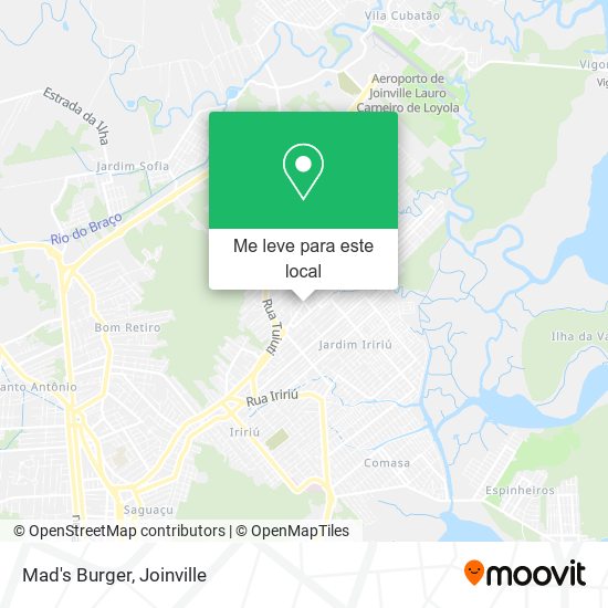 Mad's Burger mapa