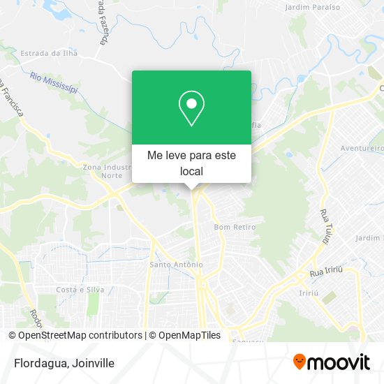 Flordagua mapa
