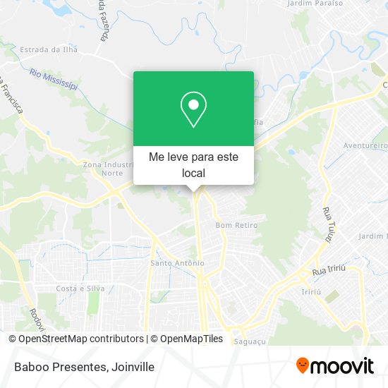 Baboo Presentes mapa