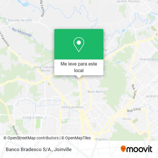 Banco Bradesco S/A. mapa