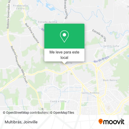 Multibrás mapa