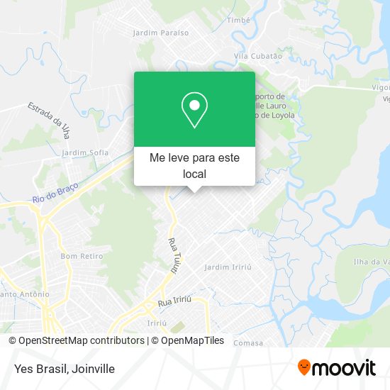 Yes Brasil mapa