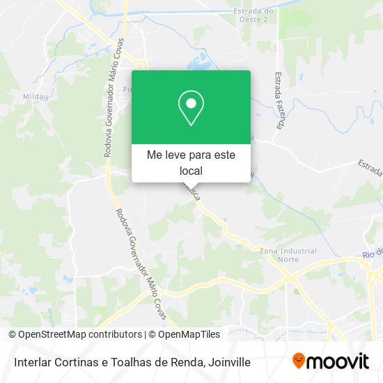 Interlar Cortinas e Toalhas de Renda mapa