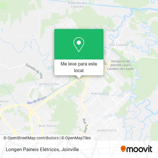 Longen Paineis Elétricos mapa