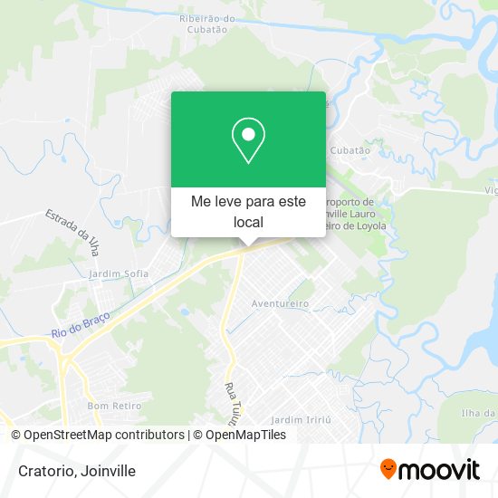 Cratorio mapa