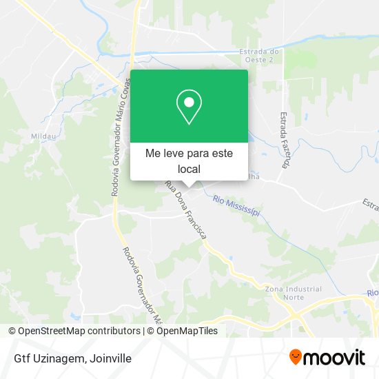 Gtf Uzinagem mapa