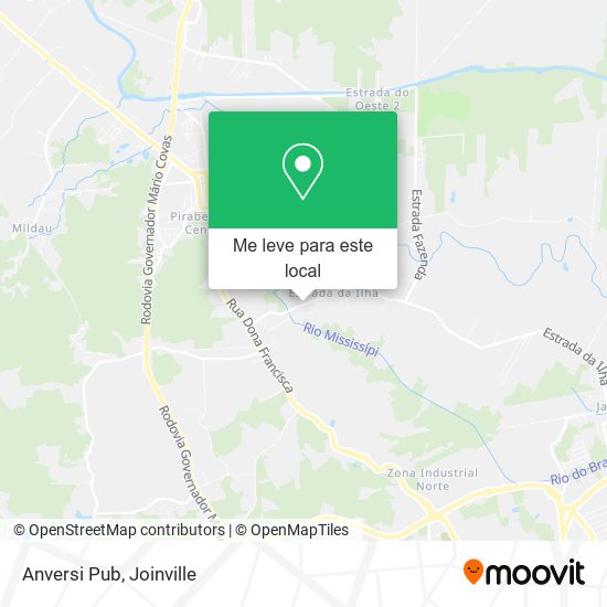 Anversi Pub mapa