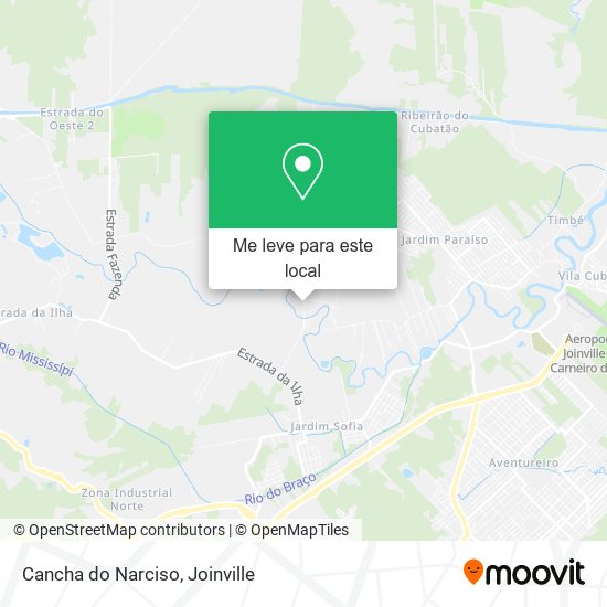 Cancha do Narciso mapa