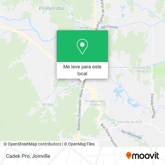 Cadek Pro mapa