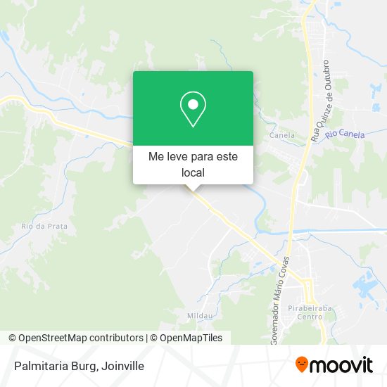 Palmitaria Burg mapa