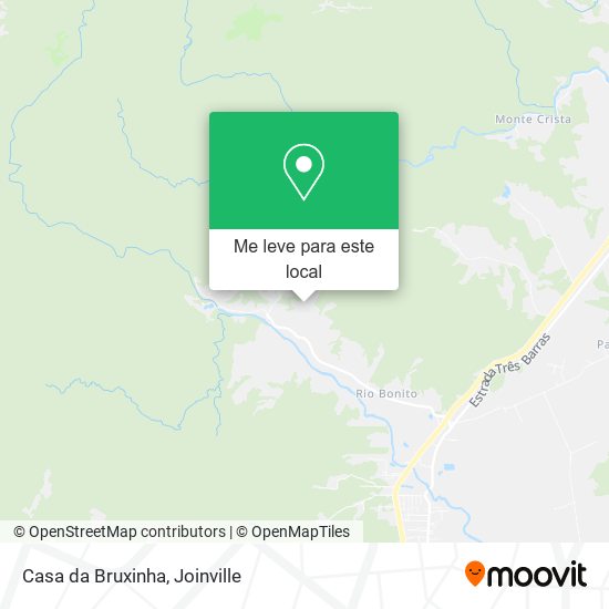 Casa da Bruxinha mapa