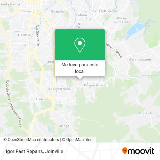 Igor Fast Repairs mapa