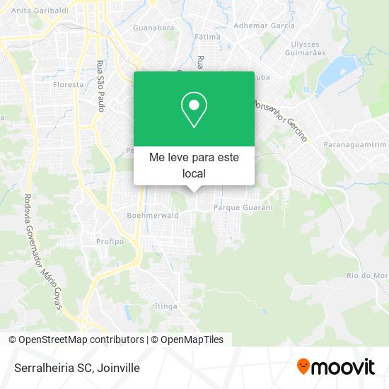 Serralheiria SC mapa