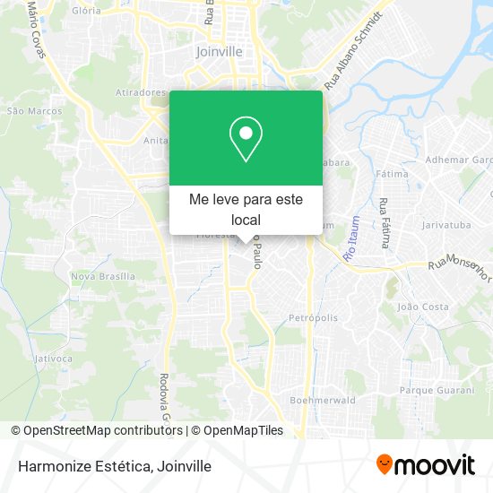 Harmonize Estética mapa