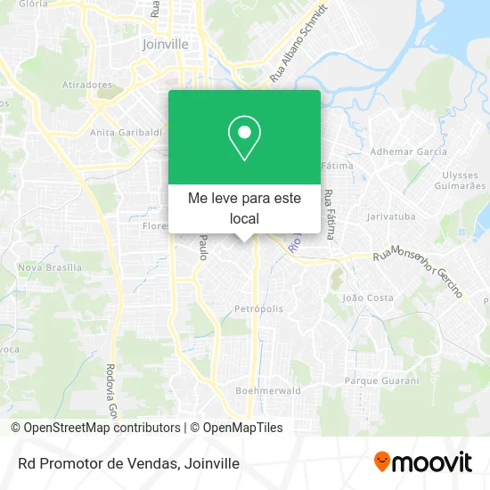 Rd Promotor de Vendas mapa