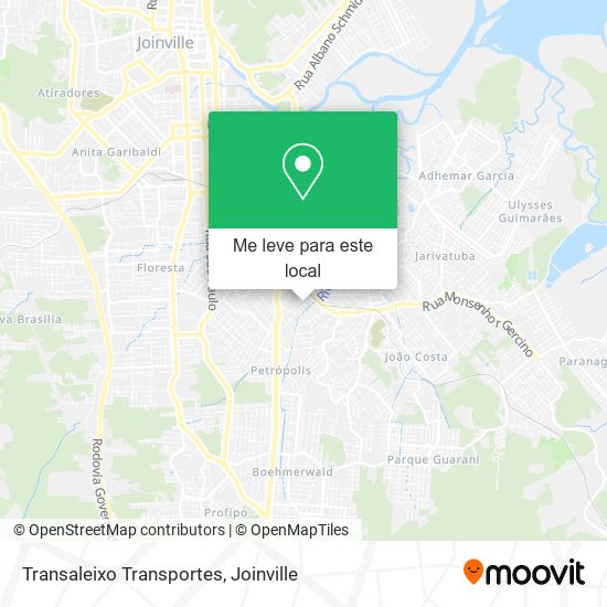 Transaleixo Transportes mapa