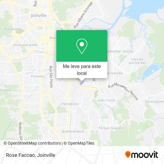Rose Faccao mapa