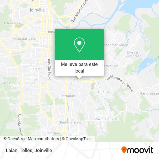 Laiani Telles mapa