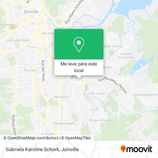 Gabriela Karoline Schork mapa