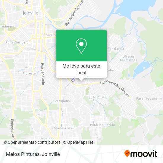 Melos Pinturas mapa