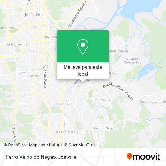 Ferro Velho do Negao mapa