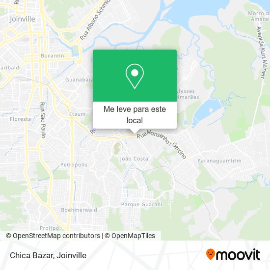 Chica Bazar mapa