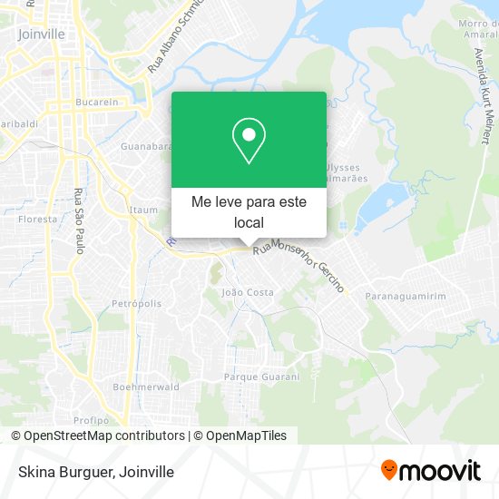 Skina Burguer mapa