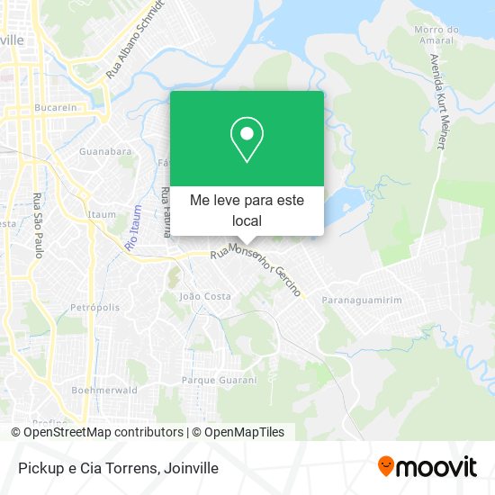 Pickup e Cia Torrens mapa
