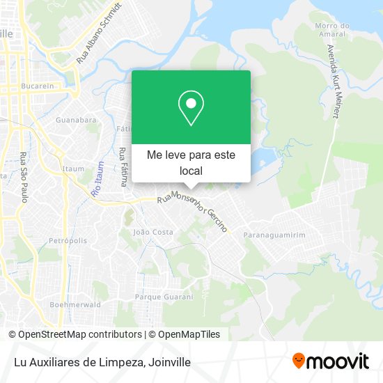 Lu Auxiliares de Limpeza mapa