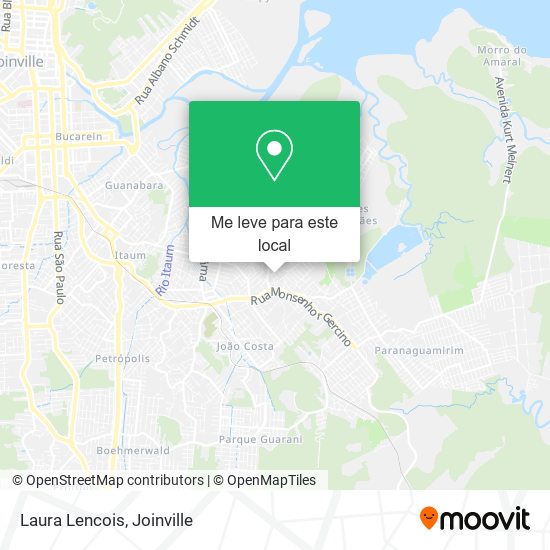Laura Lencois mapa