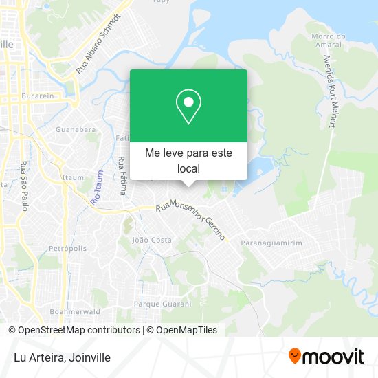 Lu Arteira mapa