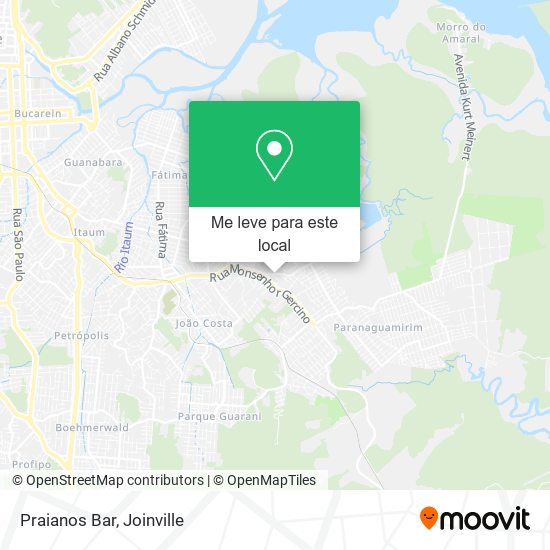 Praianos Bar mapa