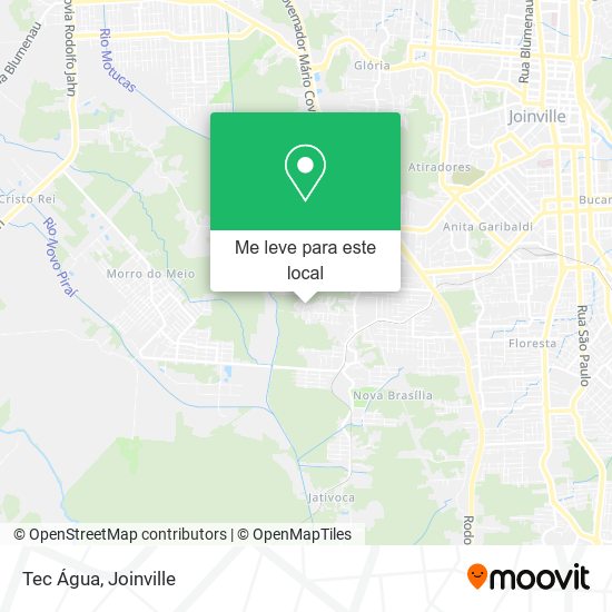 Tec Água mapa