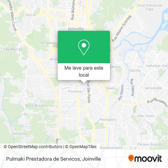 Pulmaki Prestadora de Servicos mapa