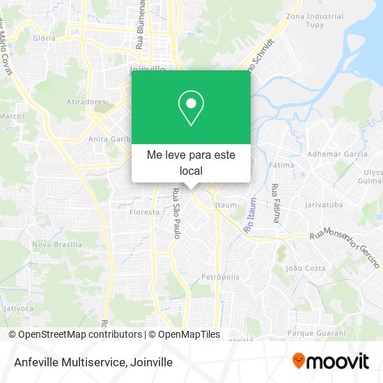 Anfeville Multiservice mapa
