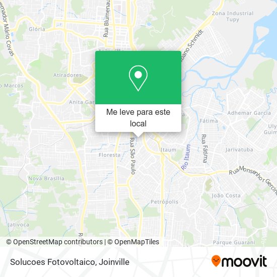 Solucoes Fotovoltaico mapa